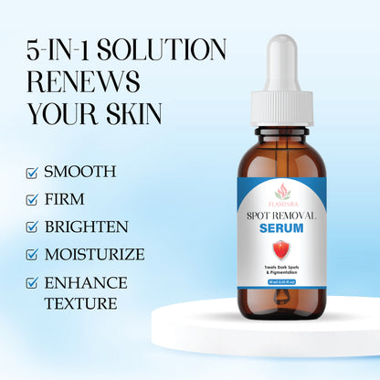 Spot Removal Serum for Dark Spots, Pigmentation & Acne Scars | Skin Brightening & Even Tone Formula with Niacinamide & Vitamin C | Lightweight, Non-Sticky Face Serum for Men & Women