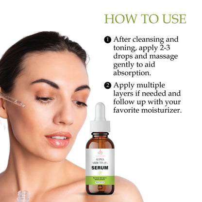 2% Alpha Arbutin Serum for Face | Dark Spot Remover | Skin Brightening & Pigmentation Control | Even Skin Tone | Lightweight, Non-Sticky Formula