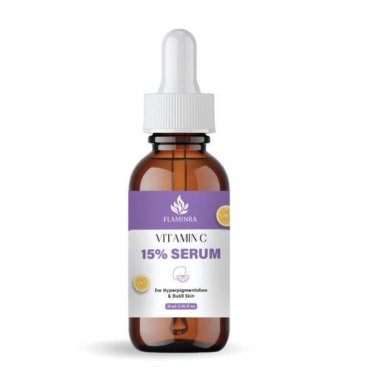 15% Vitamin C Face Serum with Hyaluronic Acid & Vitamin E | Brightening, Anti-Aging & Dark Spot Reduction | Skin Hydration & Even Tone Serum for Men & Women